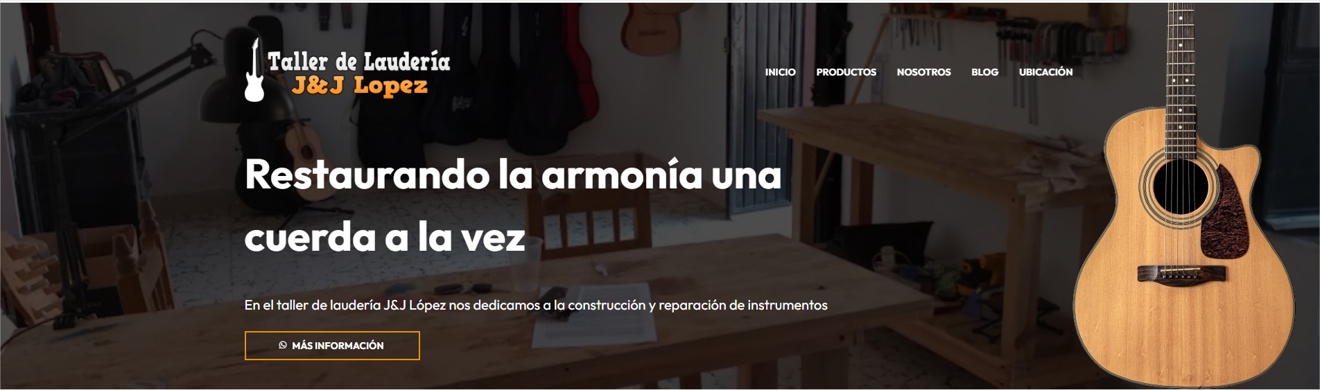 Laudería - Portfolio